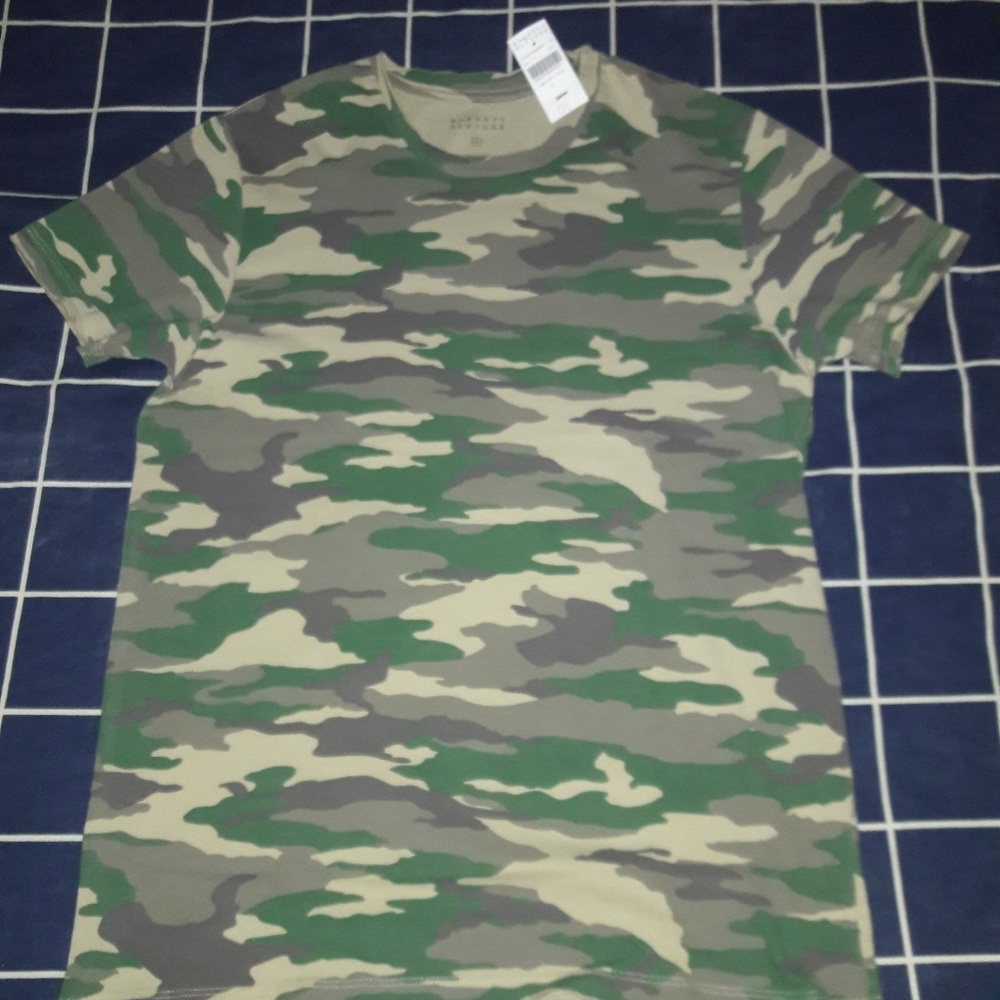 Barneys NY military camo tee